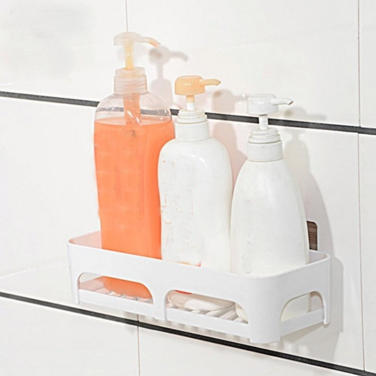 ชั้นเก็บถ้วยดูดอันทรงพลัง ชั้นเก็บอุปกรณ์อาบน้ำในห้องน้ำ, Toiletries Storage Rack