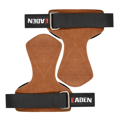 EADEN ถุงมือบูสเตอร์แบบดึงแถบแนวนอนเข็มขัดช่วยข้อมือกันลื่น Fitness Bracer, S, M