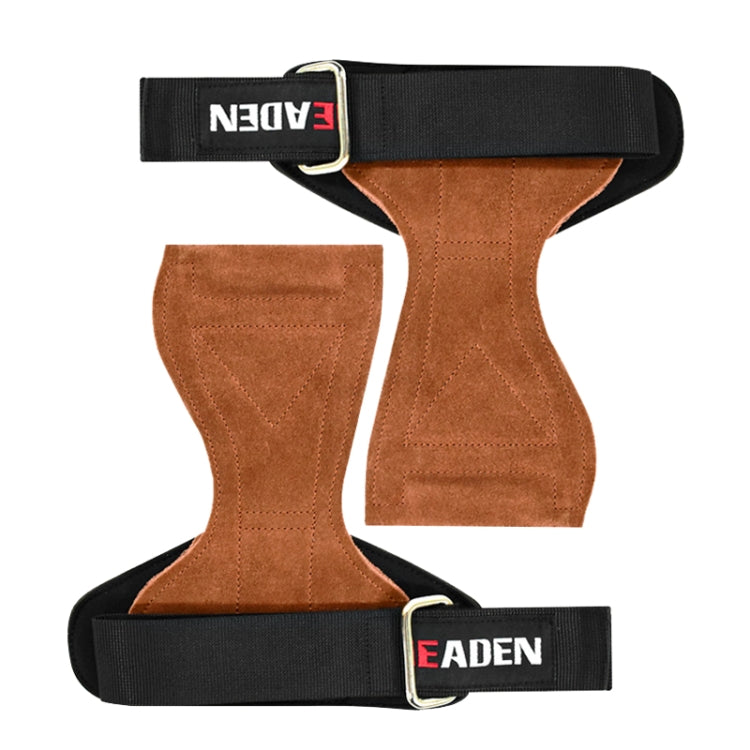 EADEN ถุงมือบูสเตอร์แบบดึงแถบแนวนอนเข็มขัดช่วยข้อมือกันลื่น Fitness Bracer, S, M
