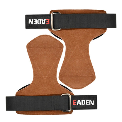 EADEN ถุงมือบูสเตอร์แบบดึงแถบแนวนอนเข็มขัดช่วยข้อมือกันลื่น Fitness Bracer, S, M