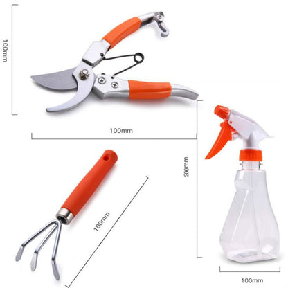 กล่องเครื่องมือฮาร์ดแวร์ 10 ใน 1 สวน ดอกไม้มือชุดเครื่องมือ, Garden Flower Hand Tool Set