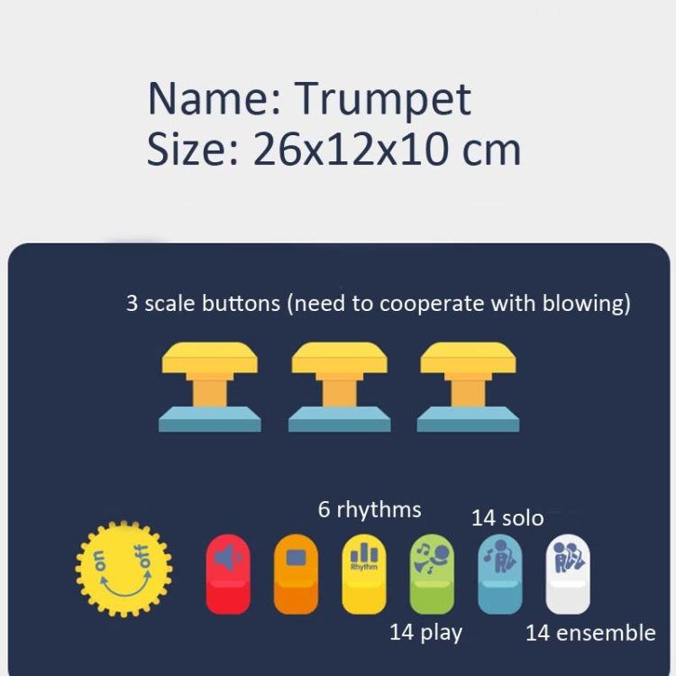 เด็กการศึกษาปฐมวัยเล่นปริศนาจำลองเครื่องดนตรี, 6806 Trumpet-Red, 6806 Trumpet-Blue, 6807 Clarinet-Red, 6807 Clarinet-White, 6805 Saxophone-Red, 6805 Saxophone-Green