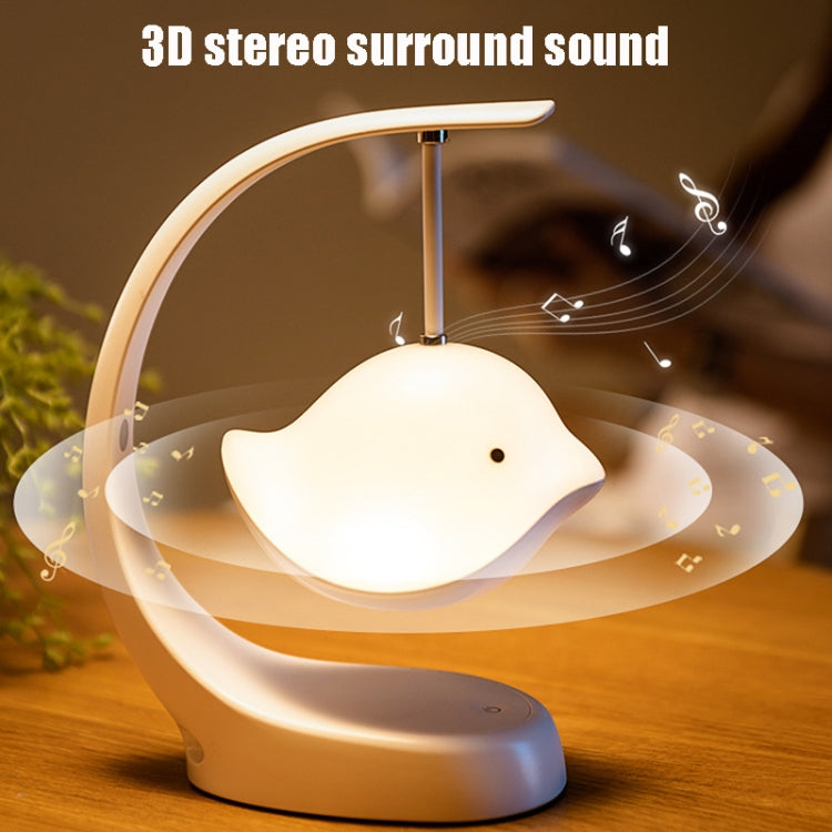 นกลำโพงไฟกลางคืนห้องนอนโคมไฟตั้งโต๊ะเพลงข้างเตียง, Basic, Bluetooth