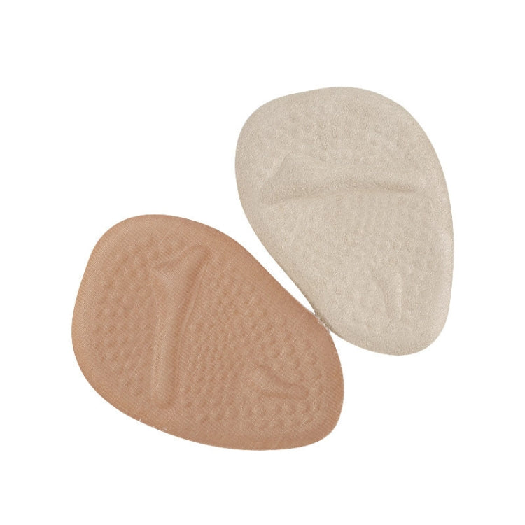 5 คู่ดูดซับเหงื่อระบายอากาศลื่น Forefoot Pad รองเท้าส้นสูงแผ่นป้องกันอาการปวดจัดส่งสีสุ่ม, Free Size