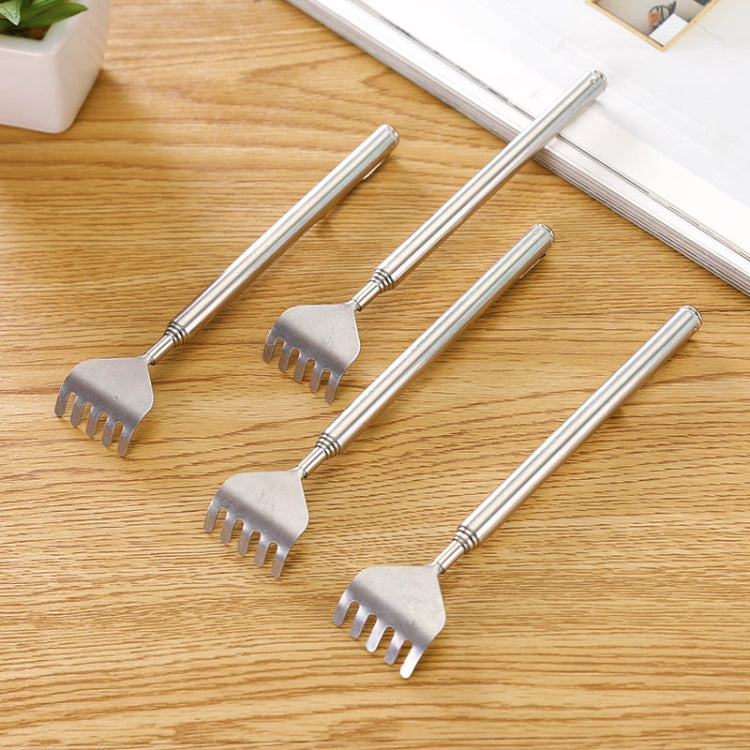 2 PCS ยืดกลับ Scratcher สแตนเลส Telescopic Anti Itch Claw เครื่องนวด Extender