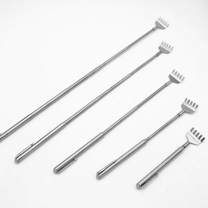 2 PCS ยืดกลับ Scratcher สแตนเลส Telescopic Anti Itch Claw เครื่องนวด Extender