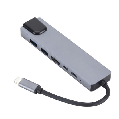 6 in 1 USB3.1 Type-C ถึง HDMI + RJ45 Docking Station สำหรับ Nintendo Type-C Docking Station, 6 in 1