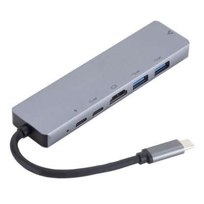 6 in 1 USB3.1 Type-C ถึง HDMI + RJ45 Docking Station สำหรับ Nintendo Type-C Docking Station, 6 in 1