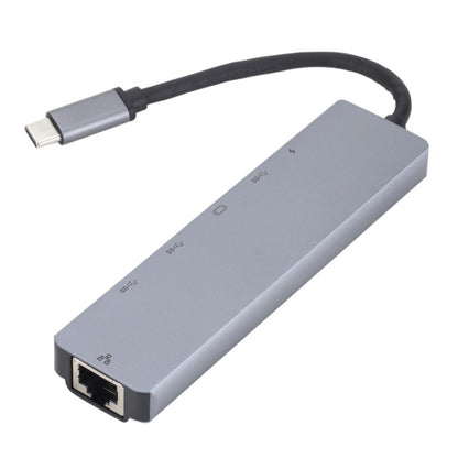 6 in 1 USB3.1 Type-C ถึง HDMI + RJ45 Docking Station สำหรับ Nintendo Type-C Docking Station, 6 in 1