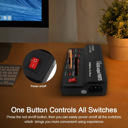 อินเทอร์เฟซ USB 100-240V ชาร์จเร็วอัจฉริยะเครื่องชาร์จอิเล็กทรอนิกส์ดิจิตอลเครื่องชาร์จมัลติฟังก์ชั่นปลั๊ก US, 10 Ports, 12 Ports