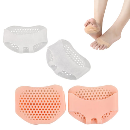รองเท้าส้นสูง 10 คู่แขนรังผึ้งระบายอากาศ Anti-Pain Forefoot Pad การจัดส่งสีแบบสุ่ม