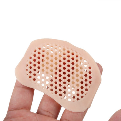 รองเท้าส้นสูง 10 คู่แขนรังผึ้งระบายอากาศ Anti-Pain Forefoot Pad การจัดส่งสีแบบสุ่ม