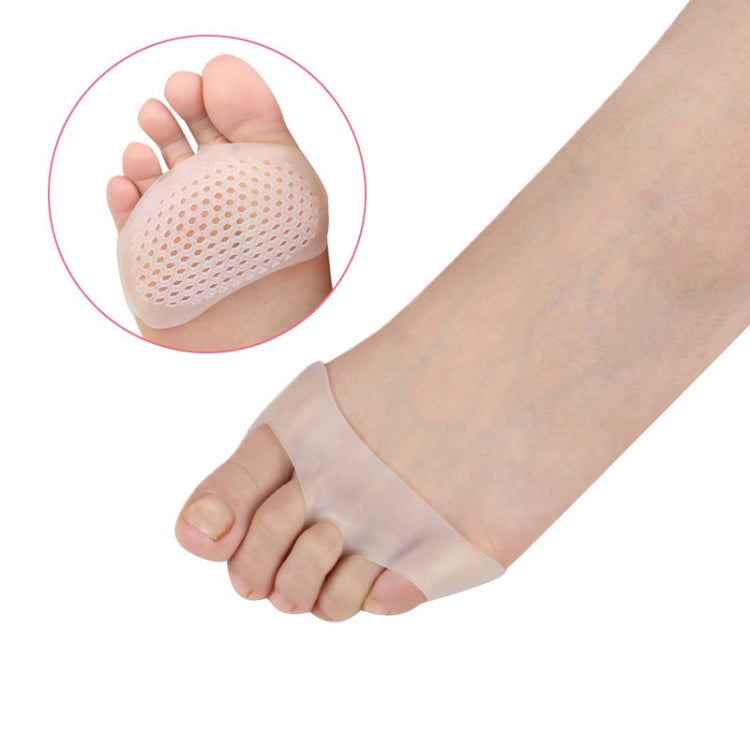 รองเท้าส้นสูง 10 คู่แขนรังผึ้งระบายอากาศ Anti-Pain Forefoot Pad การจัดส่งสีแบบสุ่ม