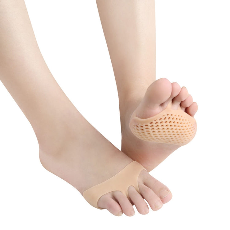 รองเท้าส้นสูง 10 คู่แขนรังผึ้งระบายอากาศ Anti-Pain Forefoot Pad การจัดส่งสีแบบสุ่ม
