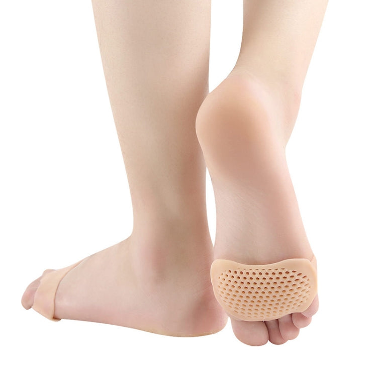 รองเท้าส้นสูง 10 คู่แขนรังผึ้งระบายอากาศ Anti-Pain Forefoot Pad การจัดส่งสีแบบสุ่ม