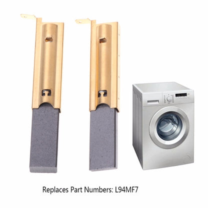 3 คู่เครื่องซักผ้ามอเตอร์คาร์บอนแทรกแปรง L94MF7 สำหรับ Siemens 5x13.5 มม., Washing Machine Inserts Brushes