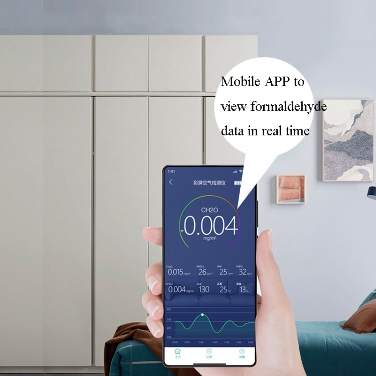 WP6932 Professional Home เครื่องตรวจจับฟอร์มาลดีไฮด์ใหม่ House วัดฟอร์มาลดีไฮด์เครื่องมือ MP2.5 Air Detector