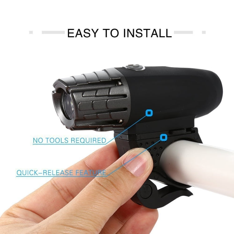 ไฟจักรยาน USB ไฟเตือนจักรยานเสือภูเขาแบบชาร์จไฟได้, Front Light + Tail Light