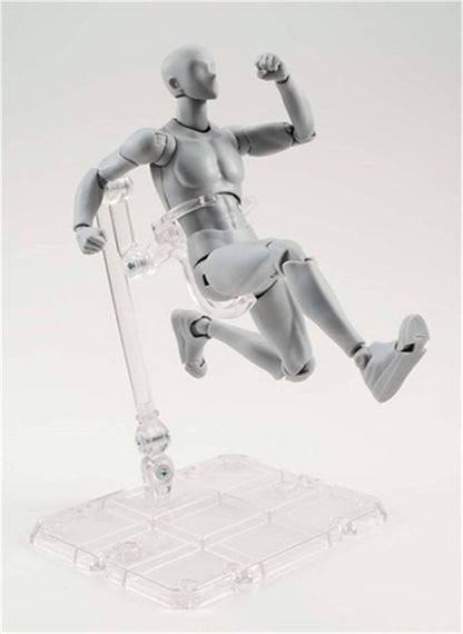 Figuarts Body Body-Chan Body-Kun สีเทา Ver สีดำ PVC Action Figure ของเล่นสะสม