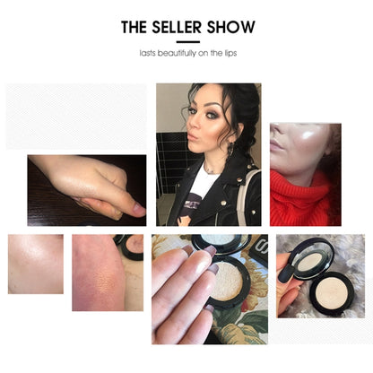 Professional Face Makeup Bronzer และ Highlighter Palette Powder แต่งหน้า Glow Kit Highlighter Contour Palette
