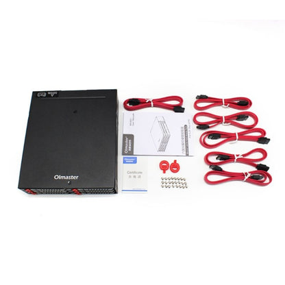OImaster MR-6601 กล่องฮาร์ดดิสก์ออปติคัลไดรฟ์ 6 ช่อง, MR-6601
