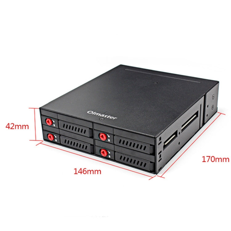 OImaster MR-6401 กล่องฮาร์ดดิสก์ออปติคัลไดรฟ์ในตัวแชสซีสี่ช่อง, MR-6401