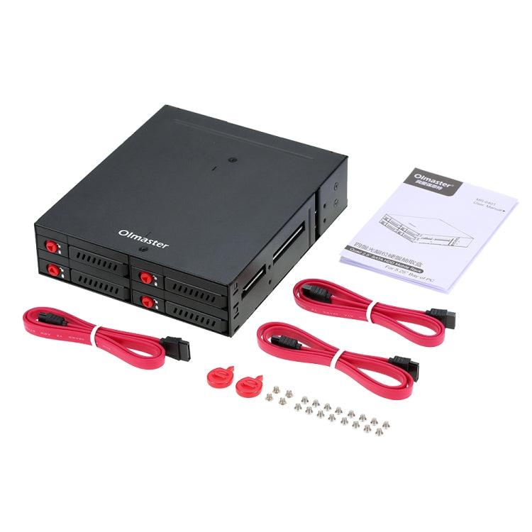 OImaster MR-6401 กล่องฮาร์ดดิสก์ออปติคัลไดรฟ์ในตัวแชสซีสี่ช่อง, MR-6401