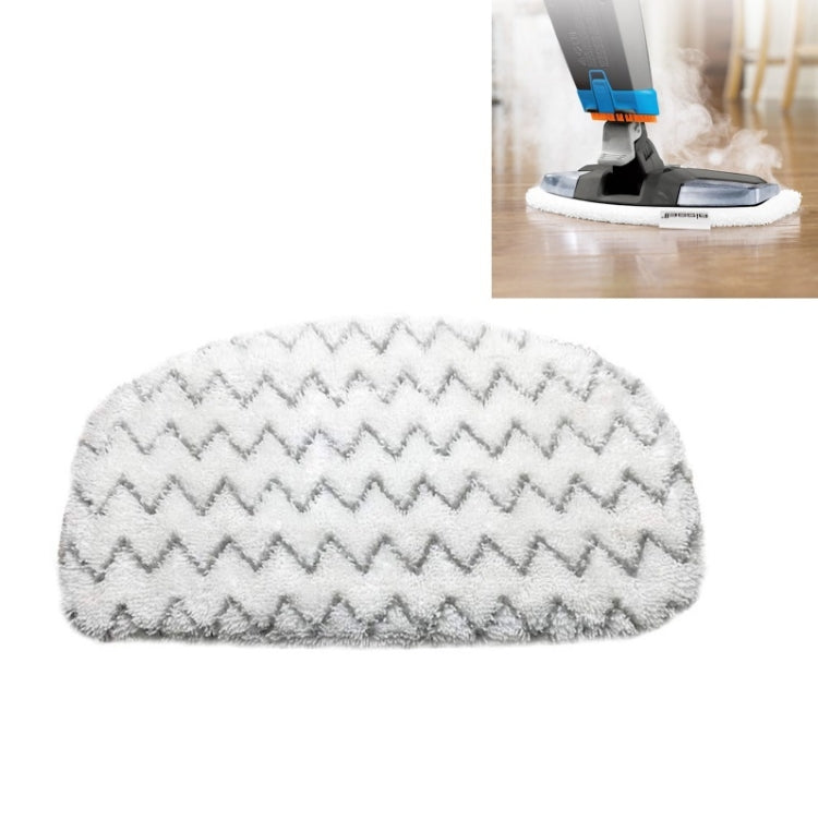 อุปกรณ์เสริมผ้าคลุมผ้า Steam Mop สำหรับ Bissell 1940/1440, 1 Stripe+1 White, Single Stripe, Single White