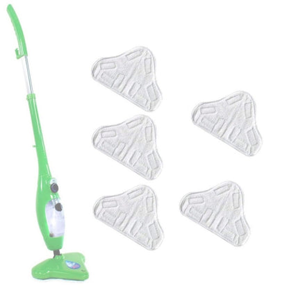 5 ชิ้น Steam Mop ผ้าสามเหลี่ยมเปลี่ยนแผ่นสำหรับ X5/H2O