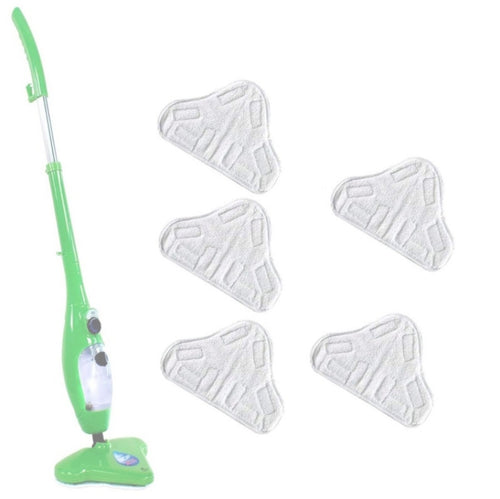 5 ชิ้น Steam Mop ผ้าสามเหลี่ยมเปลี่ยนแผ่นสำหรับ X5/H2O
