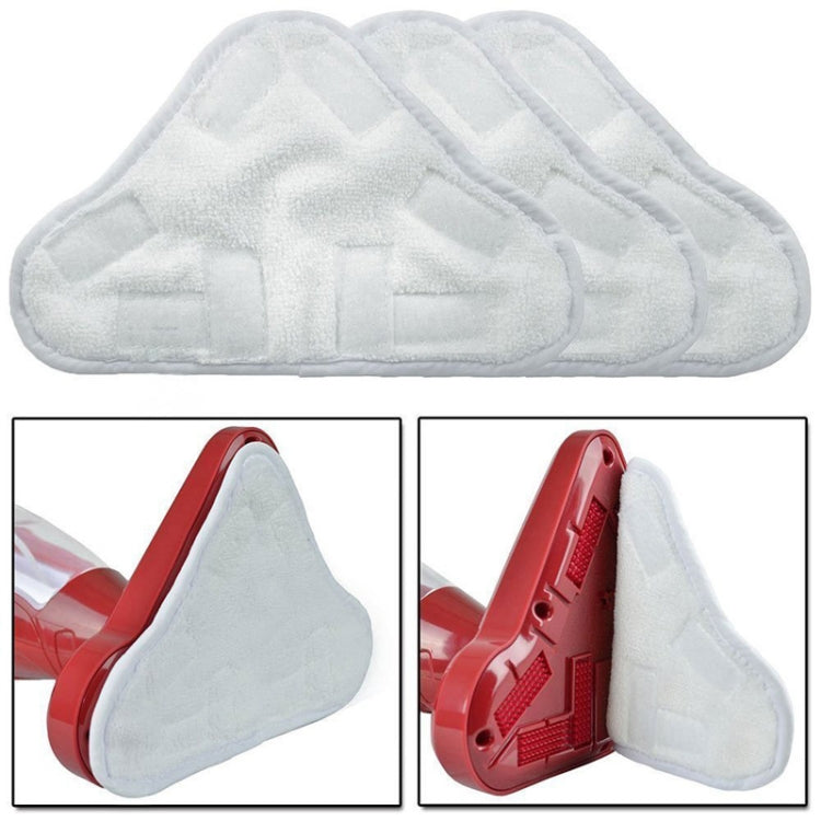 5 ชิ้น Steam Mop ผ้าสามเหลี่ยมเปลี่ยนแผ่นสำหรับ X5/H2O