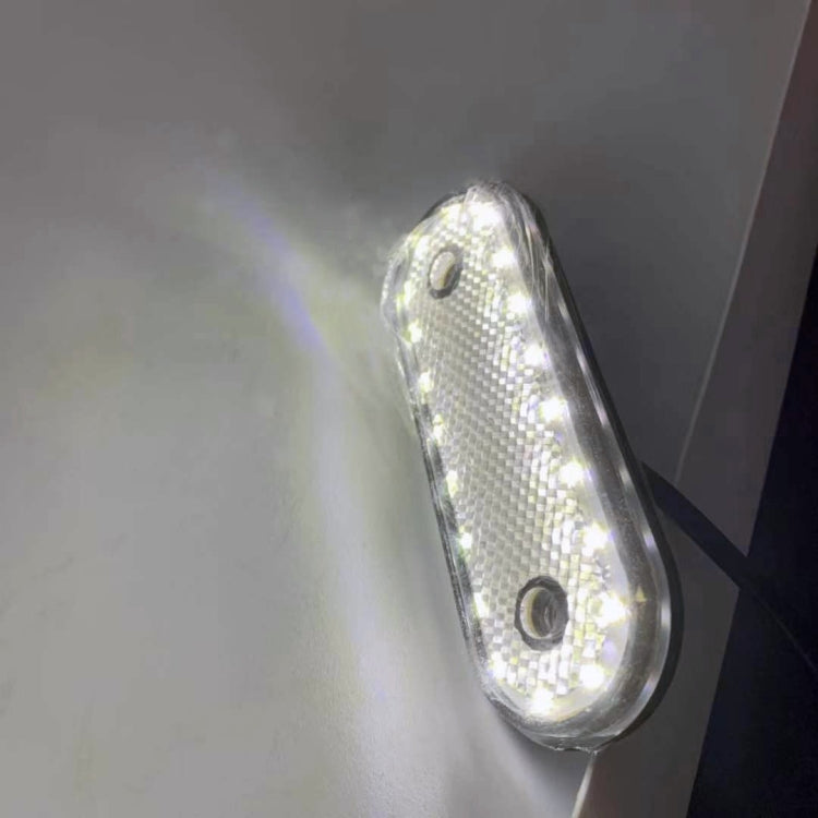 5 ชิ้น MK-095 12 / 24V 20 LEDs ไฟด้านข้างรถบรรทุกสากลไฟท้ายรถพ่วงรถบรรทุก, MK-095, MK-095 Yellow