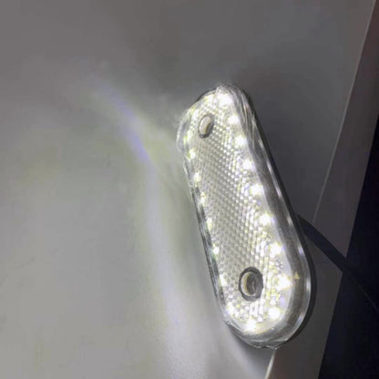 5 ชิ้น MK-095 12 / 24V 20 LEDs ไฟด้านข้างรถบรรทุกสากลไฟท้ายรถพ่วงรถบรรทุก, MK-095, MK-095 Yellow