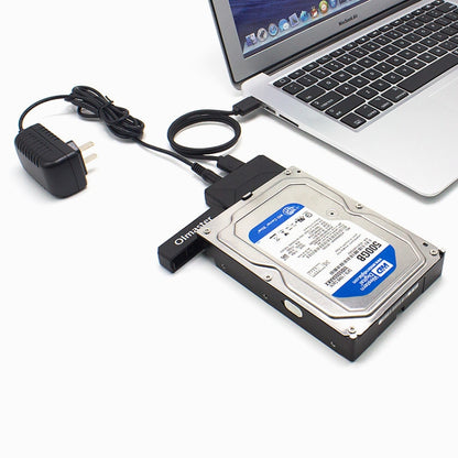 Olmaster External Notebook Hard Drive Adapter Cable Easy Drive Cable USB3.0 to SATA Converter, Hard Disk Dedicated 2.5 Inch, Hard Disk + Type-C Adapter 2.5 Inch, Hard Disk Dedicated 3.5 Inch (US Plug), Hard Disk + Type-C Adapter 3.5 Inch (US Plug)