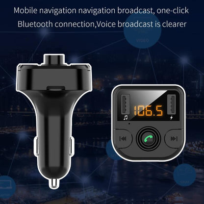 BT36B รถบลูทูธ MP3 เครื่องเล่นเพลงเครื่องส่งสัญญาณ FM ในรถยนต์โทรศัพท์แฮนด์ฟรี, BT36B