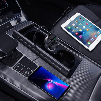 T66 รถ Bluetooth Car Charger ไฟแช็ก MP3 Player แฮนด์ฟรีเครื่องส่งสัญญาณ FM ในรถยนต์, T66