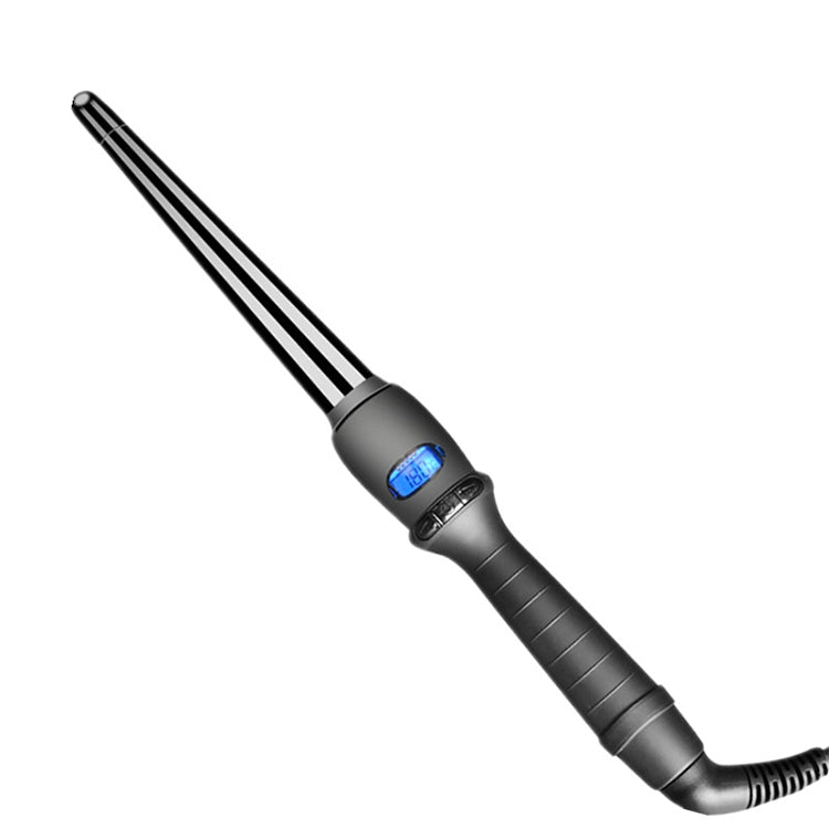 LCD Conical Curling Iron หลอดเดียวเซรามิคเคลือบกรวยดอกไม้ลูกแพร์, 19mm EU, 25mm EU, 25mm US, 19mm US, 32mm EU