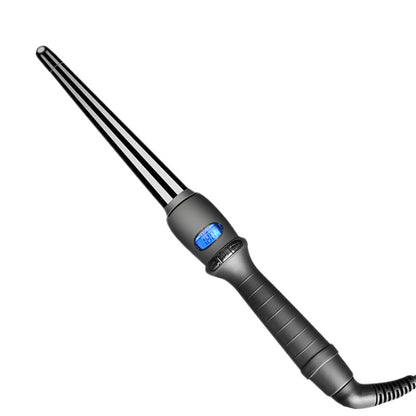 LCD Conical Curling Iron หลอดเดียวเซรามิคเคลือบกรวยดอกไม้ลูกแพร์, 19mm EU, 25mm EU, 25mm US, 19mm US, 32mm EU