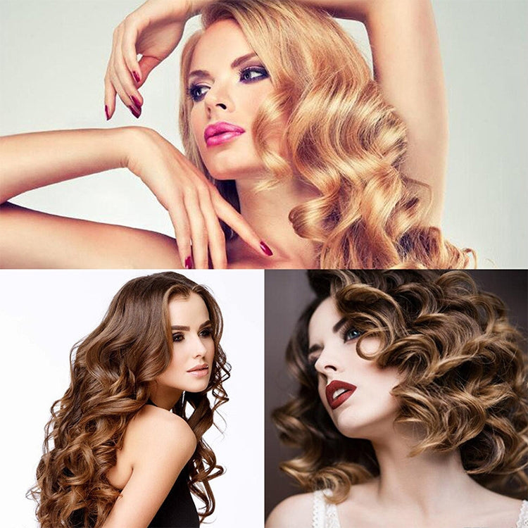 LCD Conical Curling Iron หลอดเดียวเซรามิคเคลือบกรวยดอกไม้ลูกแพร์, 19mm EU, 25mm EU, 25mm US, 19mm US, 32mm EU