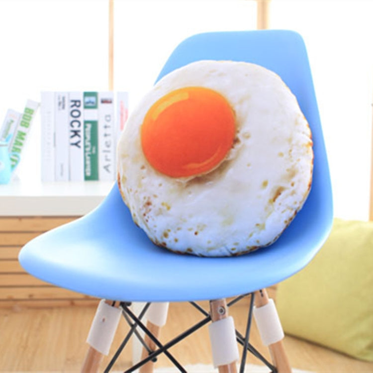 จำลองยัดไส้ผ้าฝ้ายนุ่มทอดไข่เบาะนอนหมอนตุ๊กตาของเล่นเด็ก, Egg
