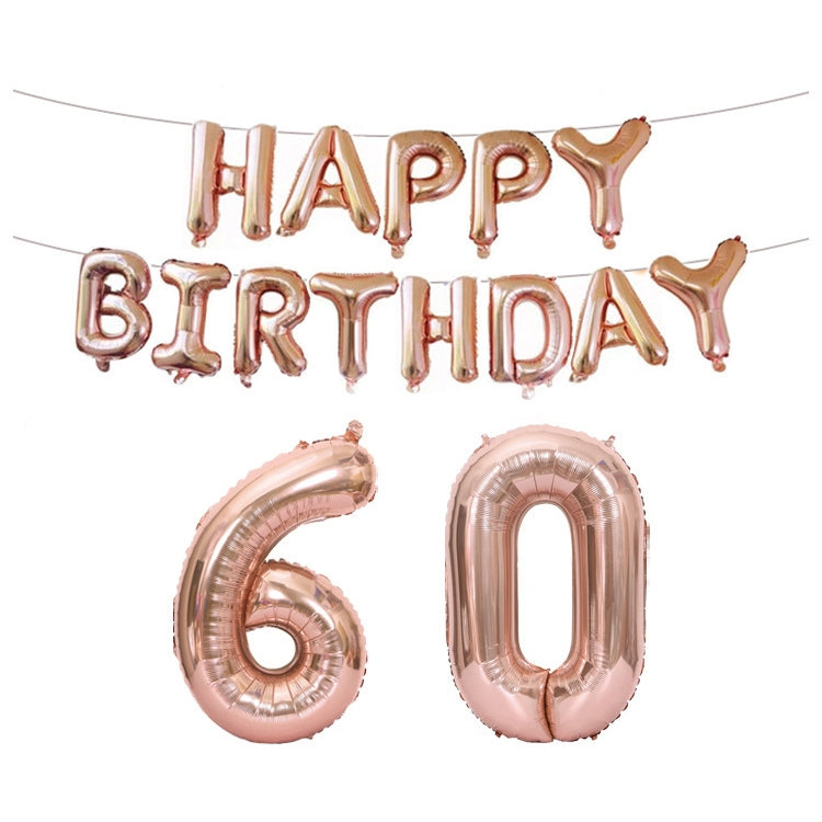 วันเกิดตกแต่งอลูมิเนียมฟอยล์บอลลูน 40 นิ้วขนาดใหญ่อลูมิเนียมฟอยล์บอลลูนตกแต่งชุด, 18, 21, 30, 40, 50, 60
