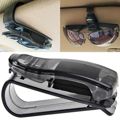 Multi-Function แว่นตา Auto รถอุปกรณ์เสริมแว่นตากันแดด Auto Fastener คลิปตั๋ว, Sunglasses Holder
