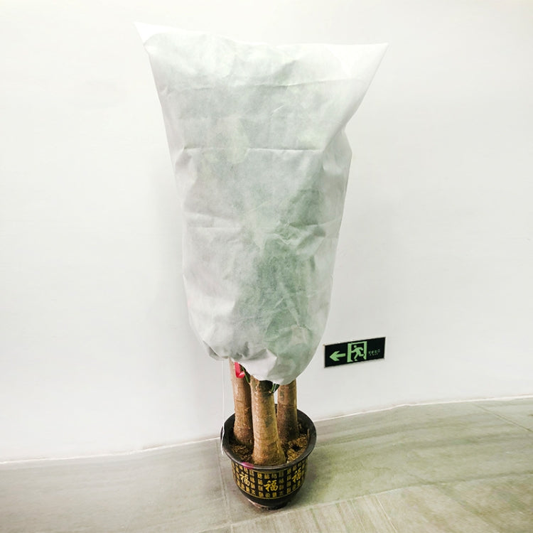 2 PCS พืช Freeze-Proof ฤดูใบไม้ร่วงและฤดูหนาวเย็นต้นไม้ไม่ทอพืช Antifreeze กระเป๋า, 0.8mx1.2m, 0.6mx0.8m, 1.2x1.8m, 0.8mx1m