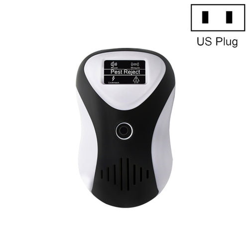 2 ชิ้น DC-9017A อัลตราโซนิกเมาส์ Repeller ประหยัดพลังงานเงียบแมลง Repeller มัลติฟังก์ชั่ยุงและแมลง, Black+US Plug, Black+EU Plug, Black+UK Plug
