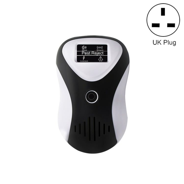 2 ชิ้น DC-9017A อัลตราโซนิกเมาส์ Repeller ประหยัดพลังงานเงียบแมลง Repeller มัลติฟังก์ชั่ยุงและแมลง, Black+US Plug, Black+EU Plug, Black+UK Plug