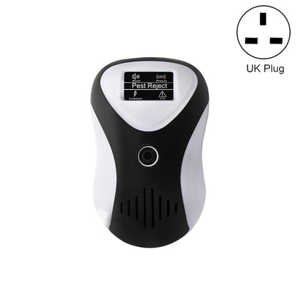2 ชิ้น DC-9017A อัลตราโซนิกเมาส์ Repeller ประหยัดพลังงานเงียบแมลง Repeller มัลติฟังก์ชั่ยุงและแมลง, Black+US Plug, Black+EU Plug, Black+UK Plug