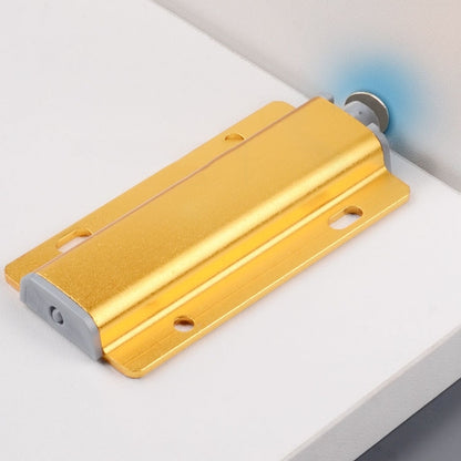 3 ชิ้นอลูมิเนียม Bouncer ฟรี Handle Push-Pull Cabinet ตู้เสื้อผ้าประตูลิ้นชัก Bouncer, Gold, Silver