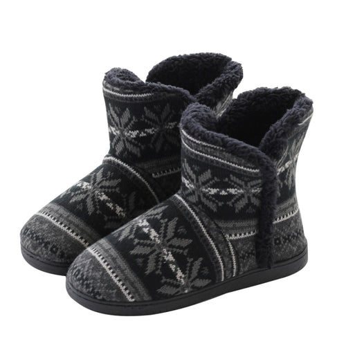 Winter Cashmere Home Boots รองเท้าแตะผ้าฝ้ายหนา, 37-38, 39-40, 41-42, 43-44