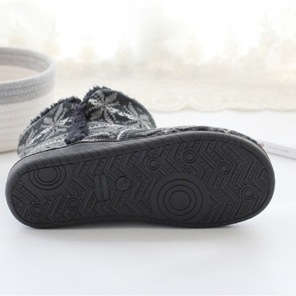 Winter Cashmere Home Boots รองเท้าแตะผ้าฝ้ายหนา, 37-38, 39-40, 41-42, 43-44
