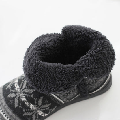 Winter Cashmere Home Boots รองเท้าแตะผ้าฝ้ายหนา, 37-38, 39-40, 41-42, 43-44